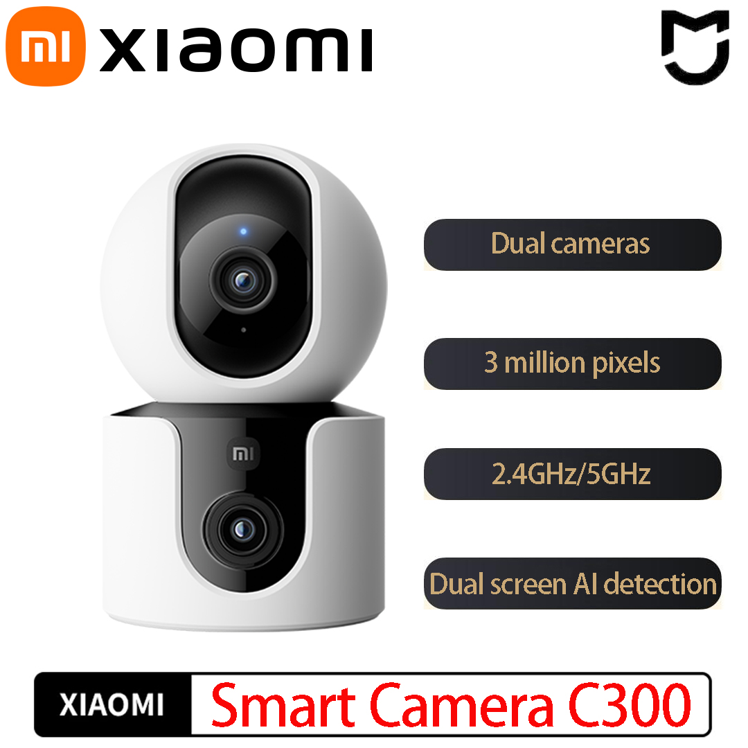 Home Security Camera Xiaomi Mi 360 - Xiaomi C300 Smart Kamera Dual Lens