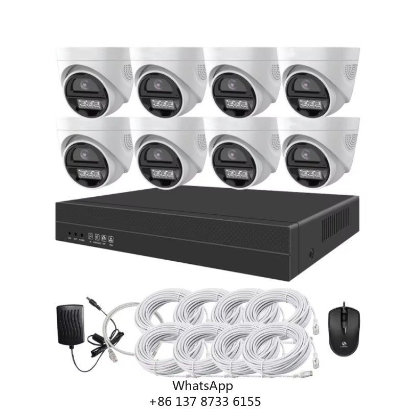 Home Security And Camera Systems - CCTV-Kamera-Set 4-Kanal 8-Kanal Full HD Außen