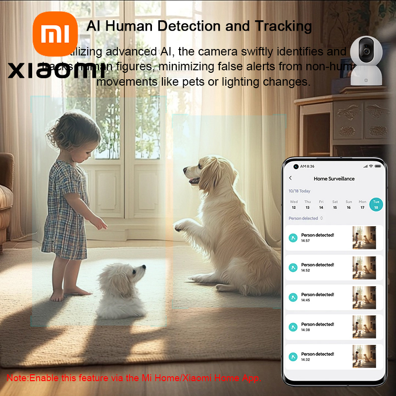 Home Security Camera Xiaomi Mi 360 - XIAOMI Home Security Intelligent Wifi Kamera