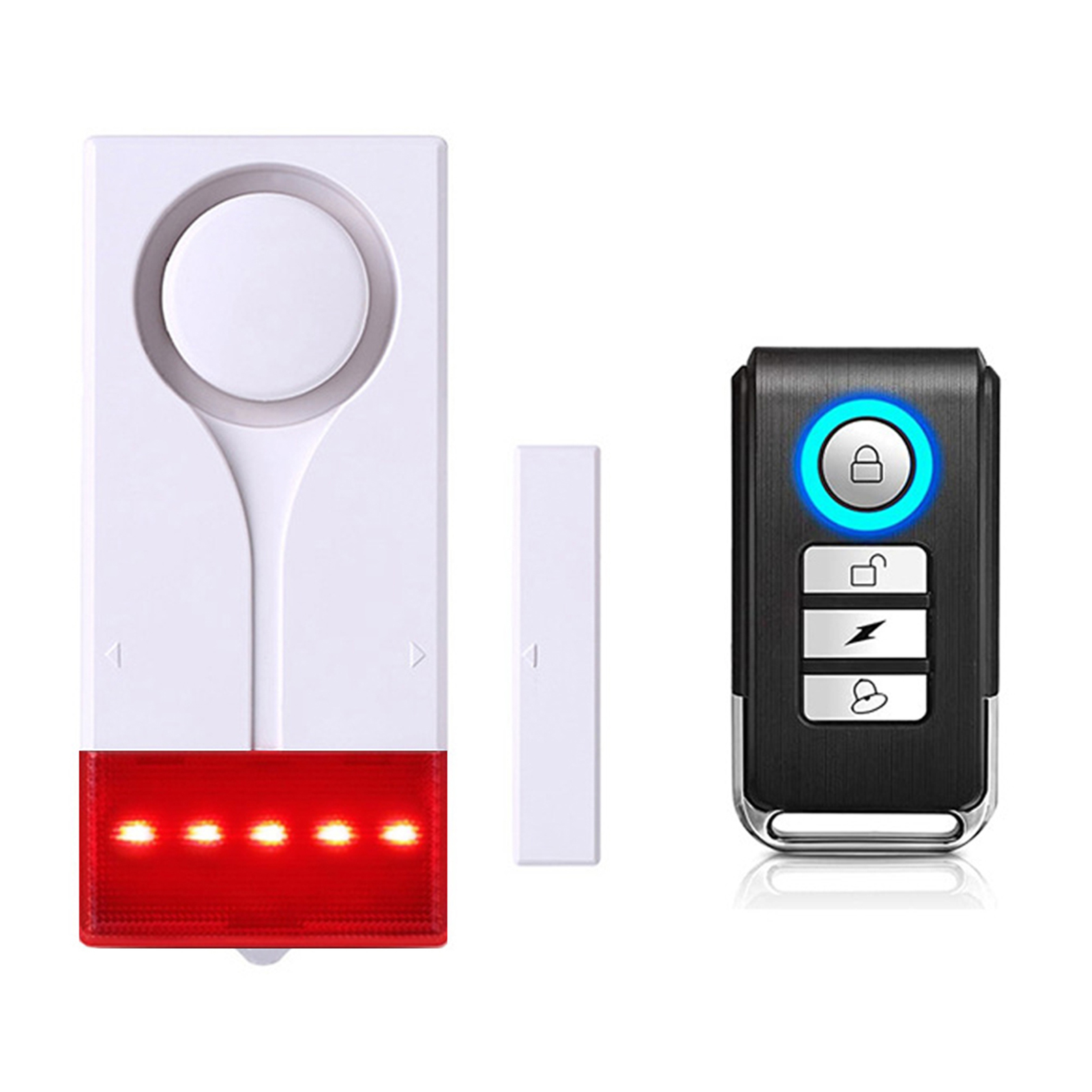 Window Alarm Sensor - Diebstahlalarm, 110 dB, lauter Tür- und