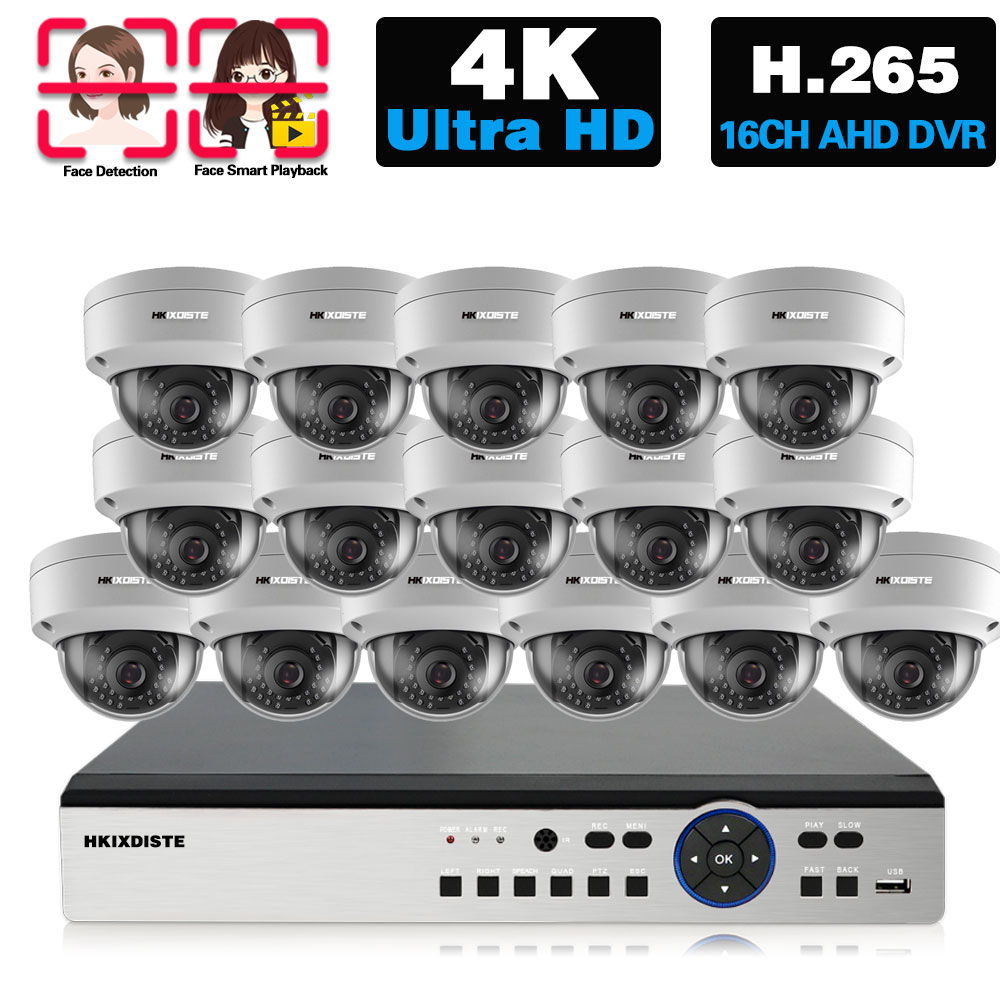 Home Security And Camera Systems - 4K Ultra HD AHD Kamera Videoüberwachungs-Kit