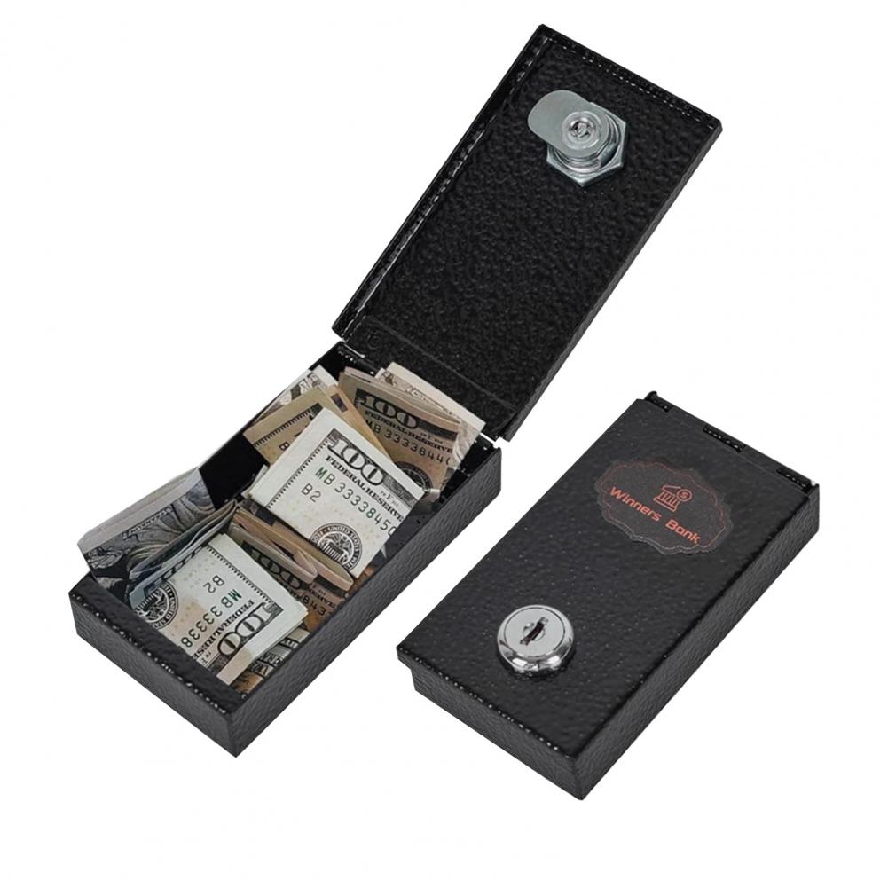Home Security Key Box - Geldkassette aus Metall, tragbar, Metalltresor mit