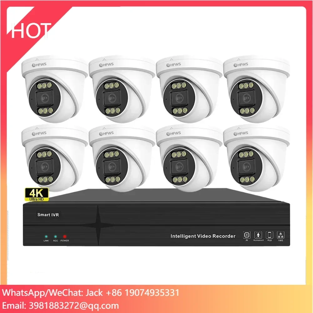 Home Security And Camera Systems - OEM 8MP 4K 25FPS PoE IP-Kamera