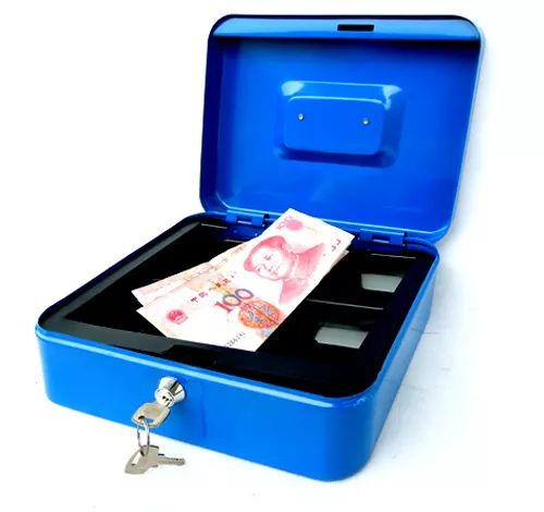 Home Security Key Box - Kleiner, sicherer, tragbarer Geldtresor für Zuhause,