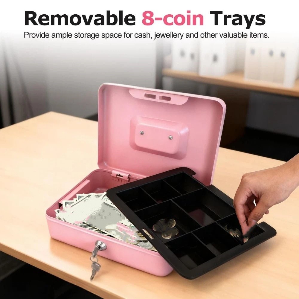 Home Security Key Box - Sicherheitsbox Mini-Format Tragbarer Schlüsselsafe mit Schlüsselverschluss