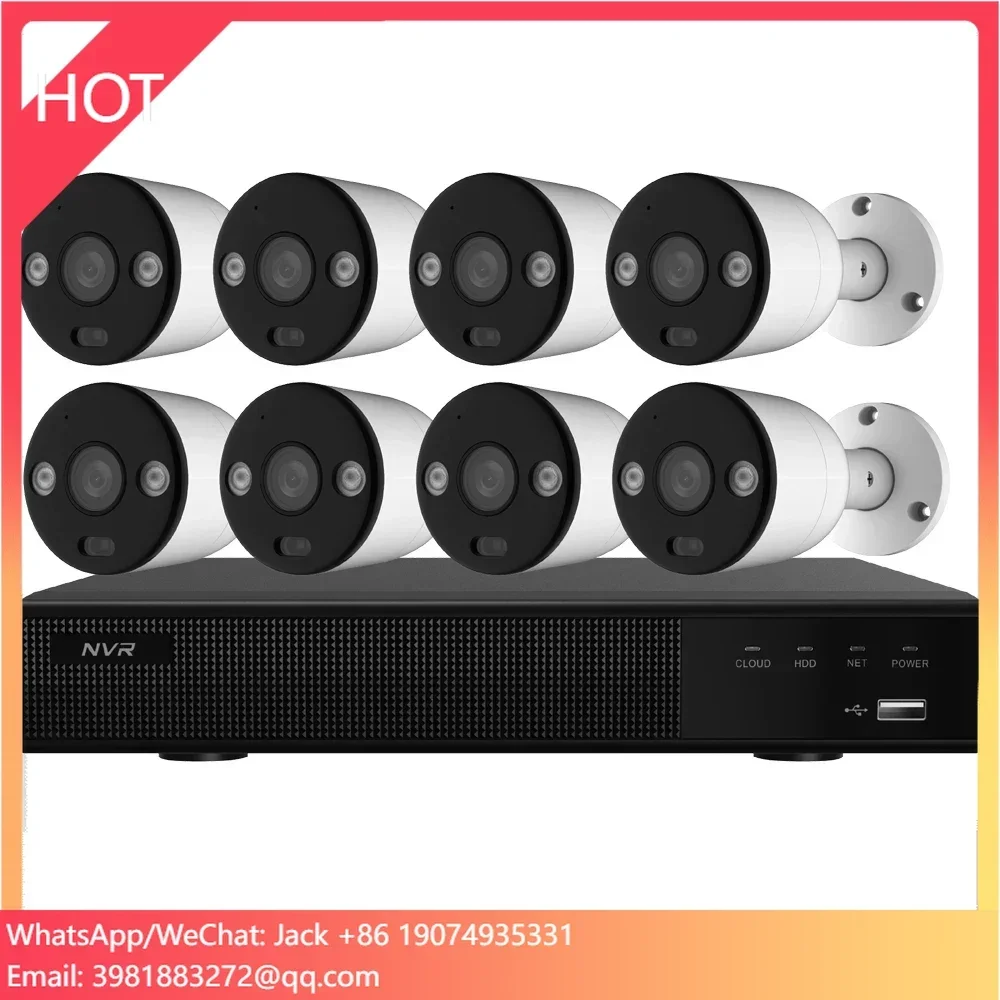 Home Security And Camera Systems - 8-Kanal 4K PoE Sicherheitskamerasystem Heimüberwachung NVR-Kits