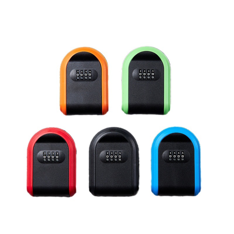 Home Security Key Box - Kunststoff-Schlüsselkasten mit Passwortschloss Sichere Aufbewahrung für