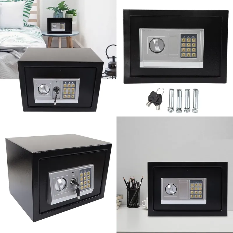 Home Security Key Box - US Digitaler Safe mit Passwort- und