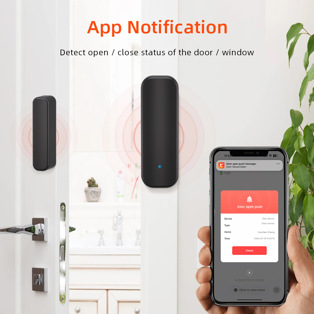 Tuya wifi/zigbee tür fensters  – Window Alarm Sensor Bewertung und Preis