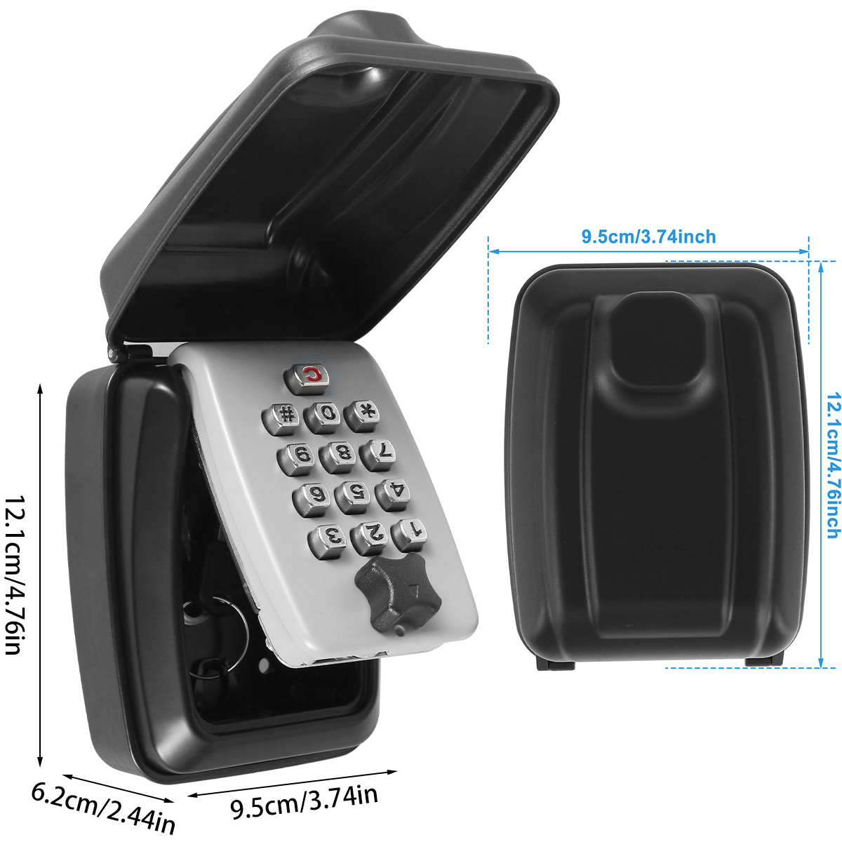 Schlüssels chloss Box Wand mon – Home Security Key Box Bewertung und Preis