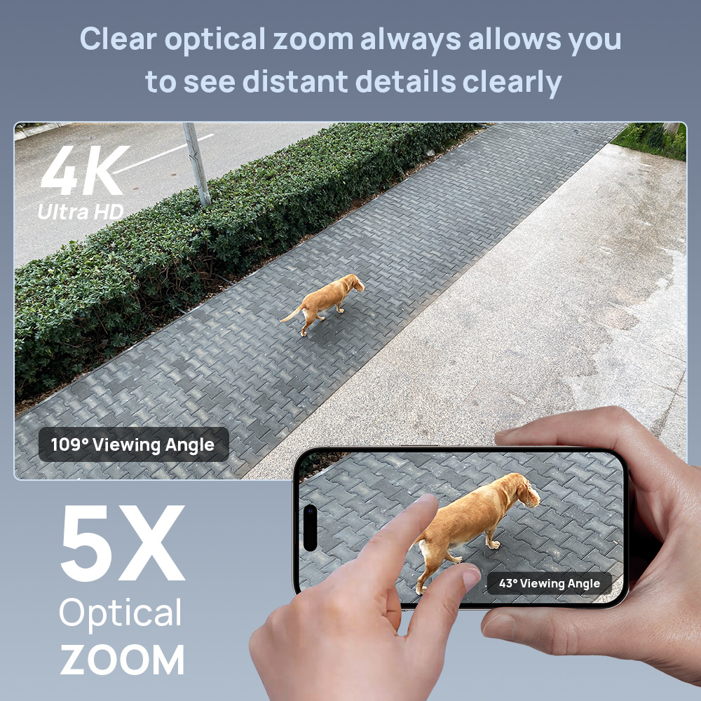 Vikylin 8MP Dome PTZ 5X Zoom I – Home Security Online Bewertung und Preis
