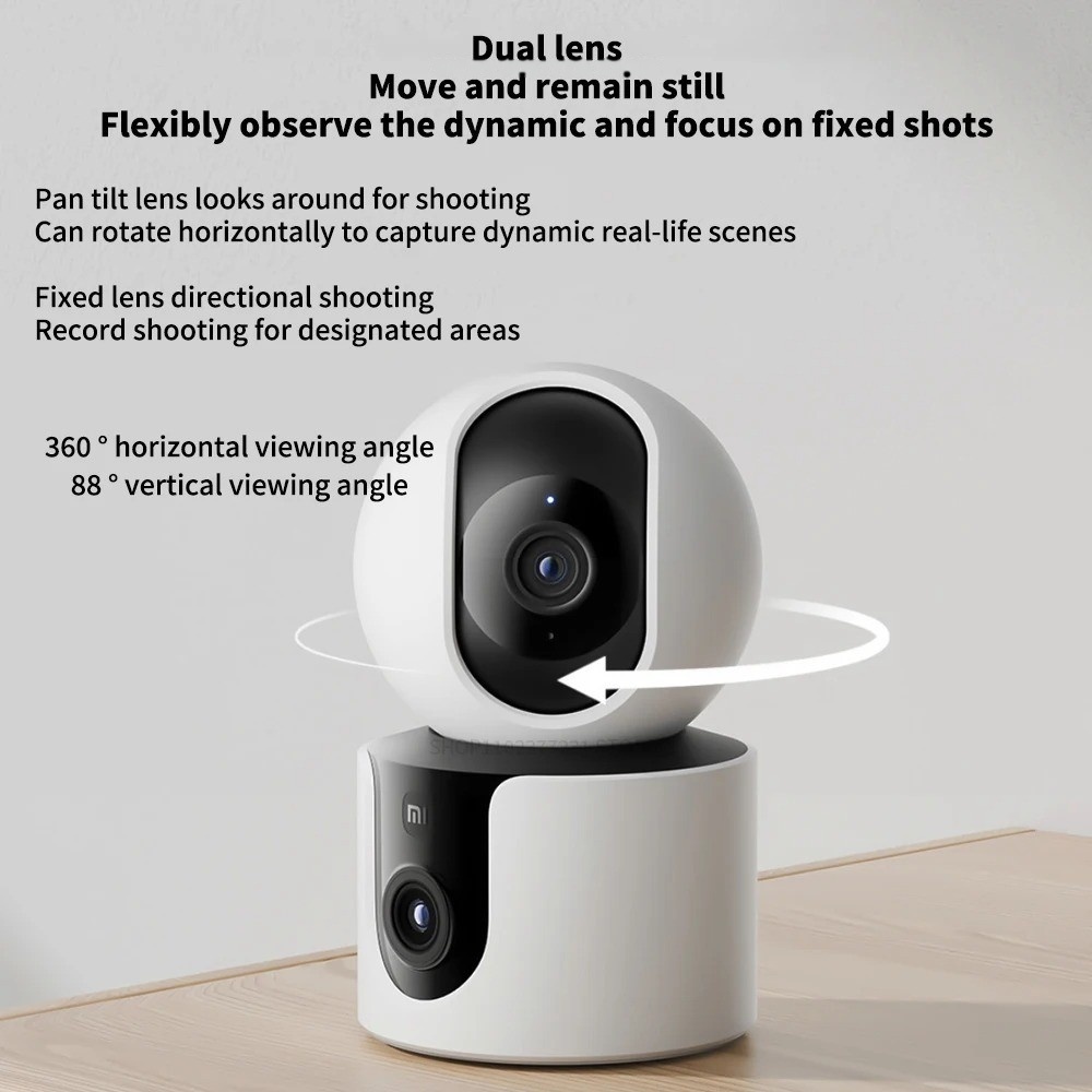Xiaomi C300 Smart Kamera Dual  – Home Security Camera Xiaomi Mi 360 Bewertung und Preis