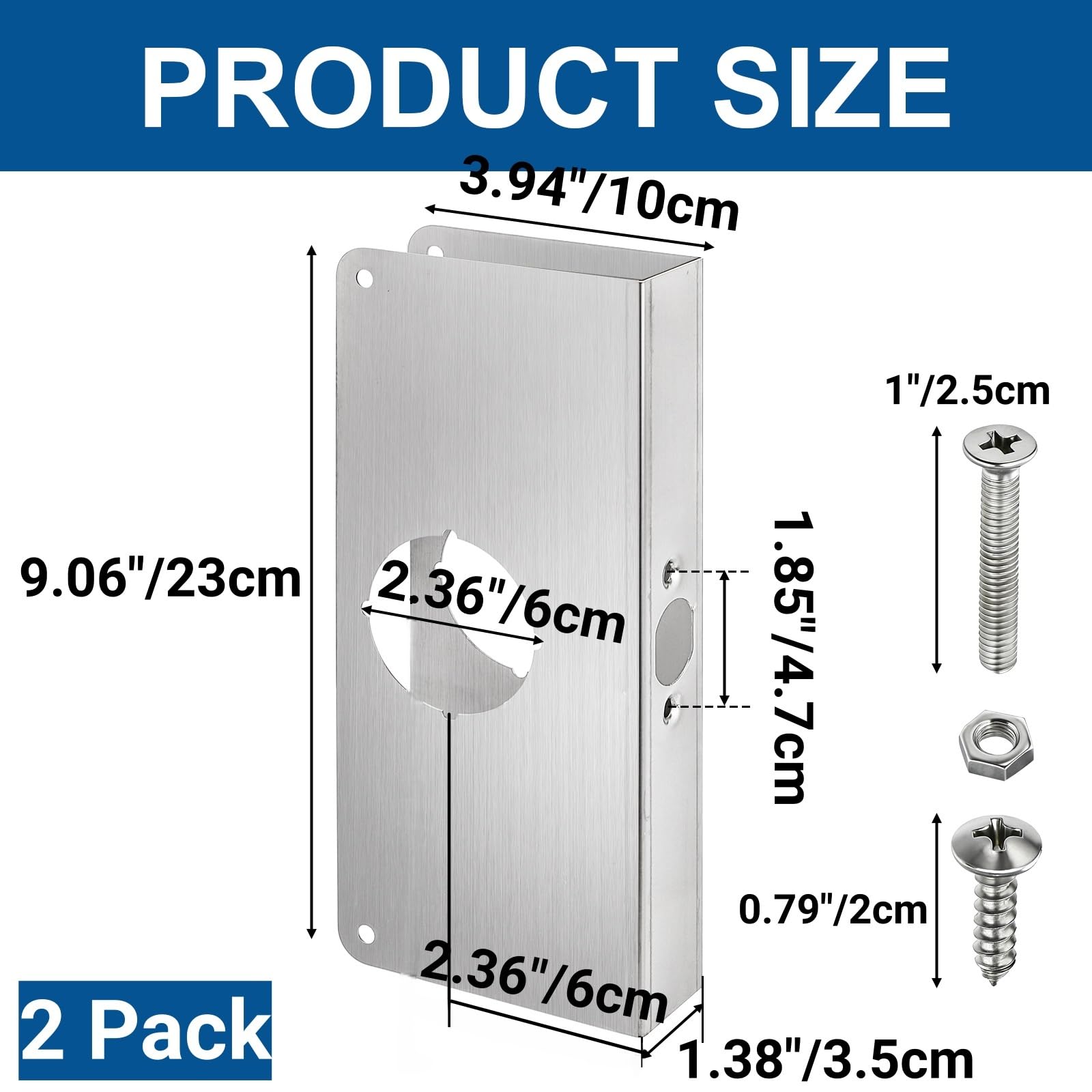 Edelstahl-Türschloss-Verstärku – Door Reinforcer Kit Bewertung und Preis