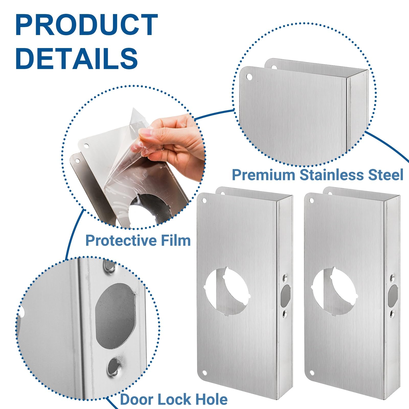 Edelstahl-Türschloss-Verstärku – Door Reinforcer Kit Bewertung und Preis