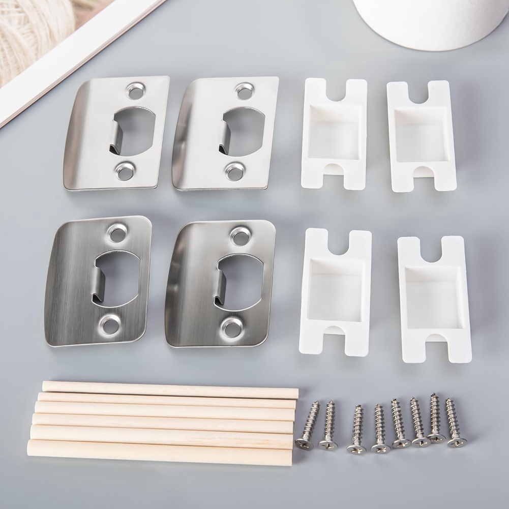 4er-Pack Türriegel-Schließplat – Door Reinforcer Kit Bewertung und Preis