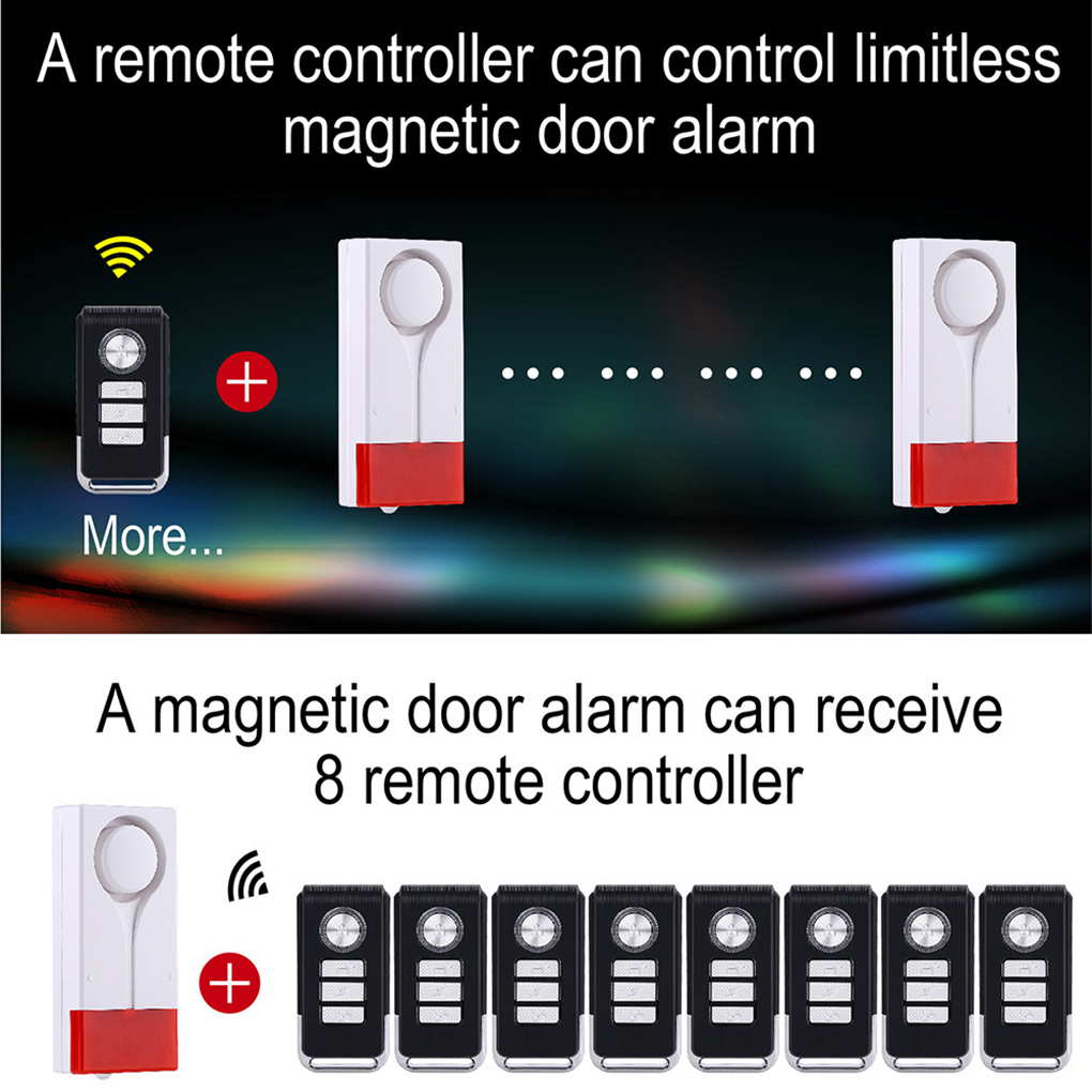 Diebstahlalarm, 110 dB, lauter – Window Alarm Sensor Bewertung und Preis