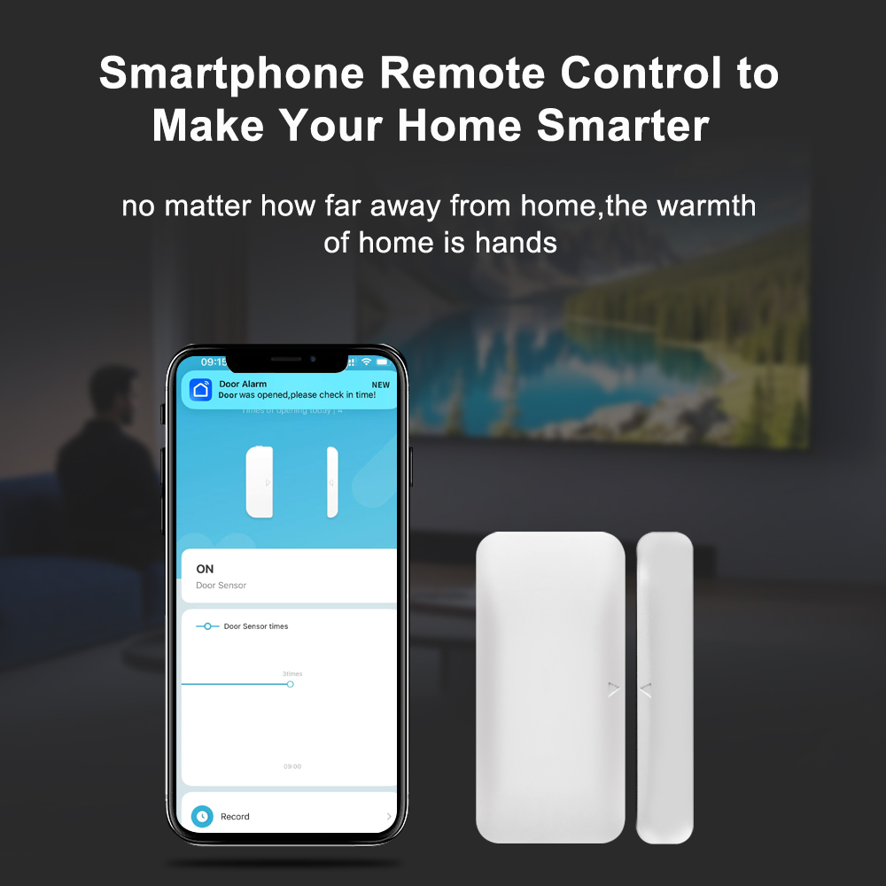 Tuya Zigbee Kabelloser Tür- un – Window Alarm Sensor Bewertung und Preis