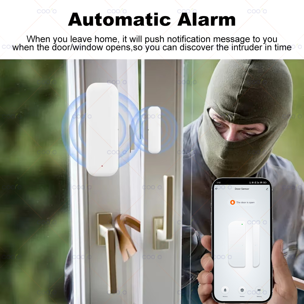 Zigbee 3.0 Tür- und Fenstersen – Window Alarm Sensor Bewertung und Preis