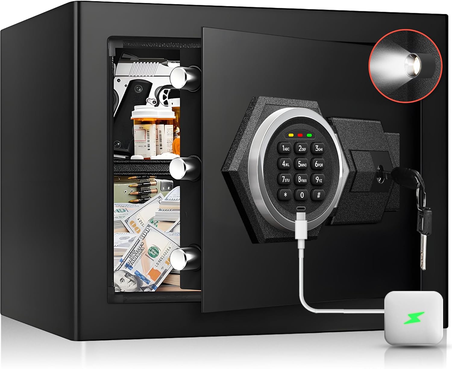 Feuerfester Heimtresor - Stahl – Home Security Key Box Bewertung und Preis
