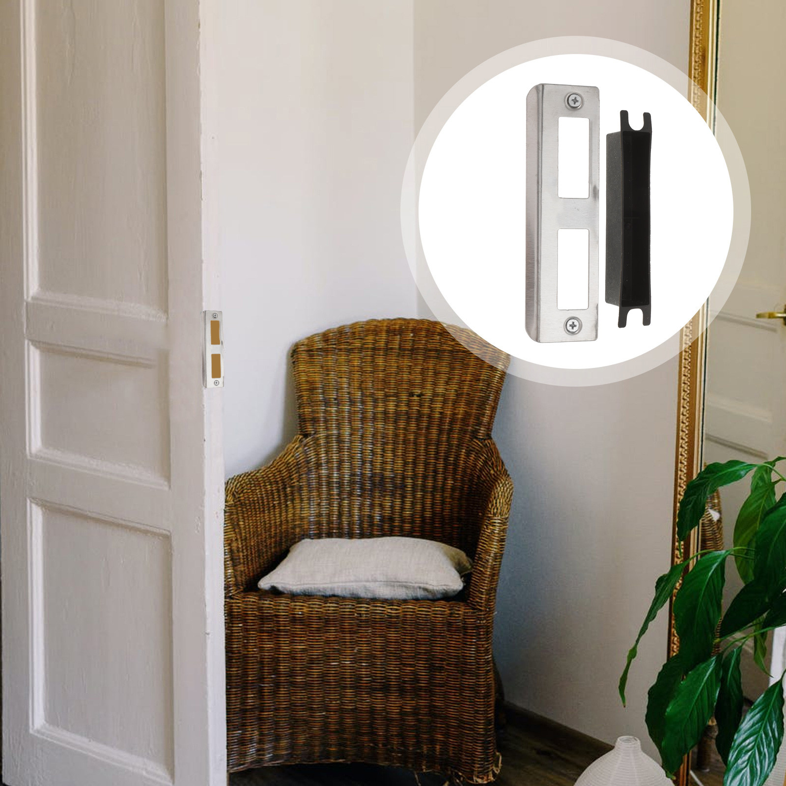5 Stück Edelstahl-Türlochabdec – Door Reinforcer Kit Bewertung und Preis