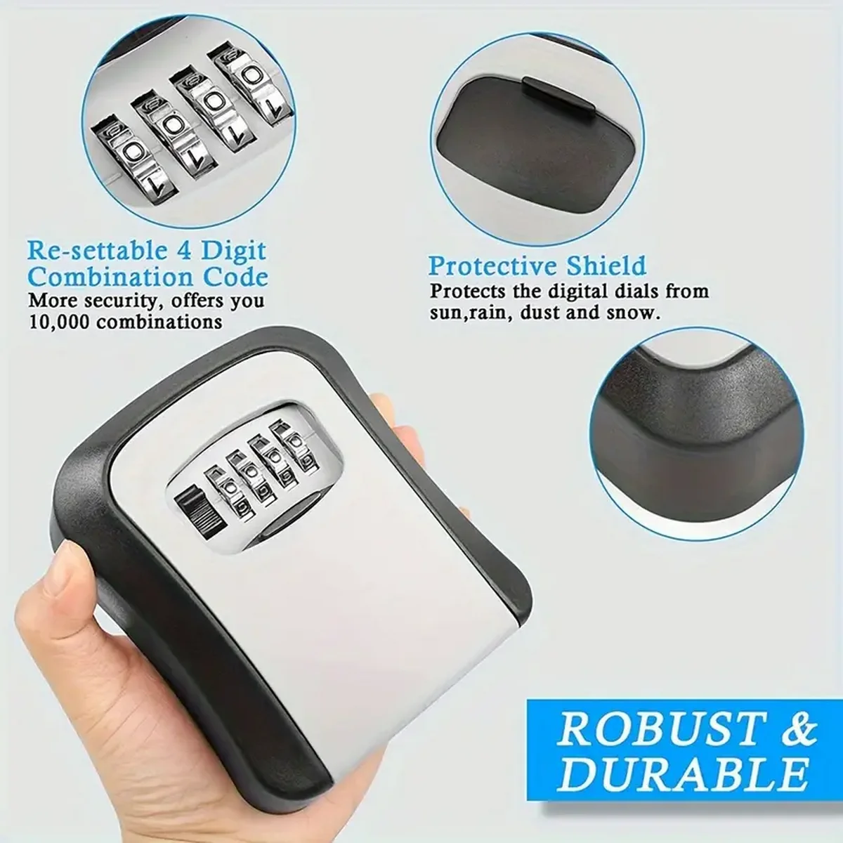 Wasserdichte Tragbare Schlüsse – Home Security Key Box Bewertung und Preis