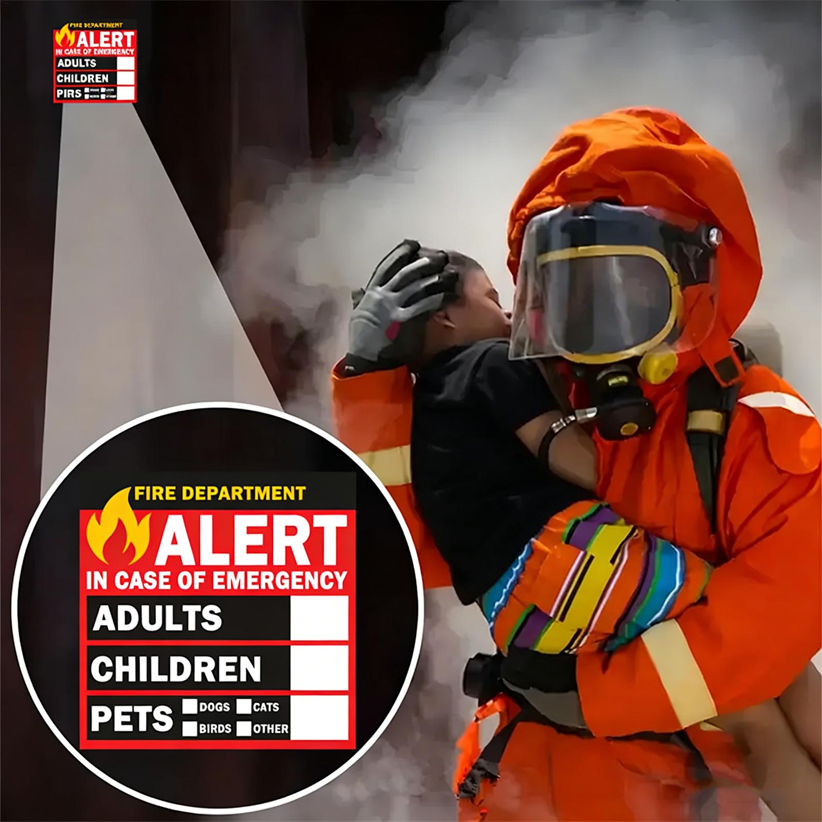 Feuerwehr-Haustier-Notfallaufk – Home Security Department Us Bewertung und Preis