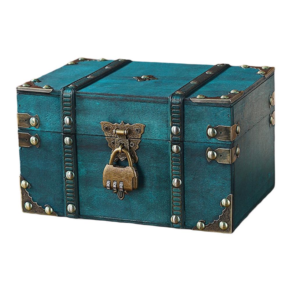 Sichere Holz-Schatztruhe mit S – Home Security Key Box Bewertung und Preis