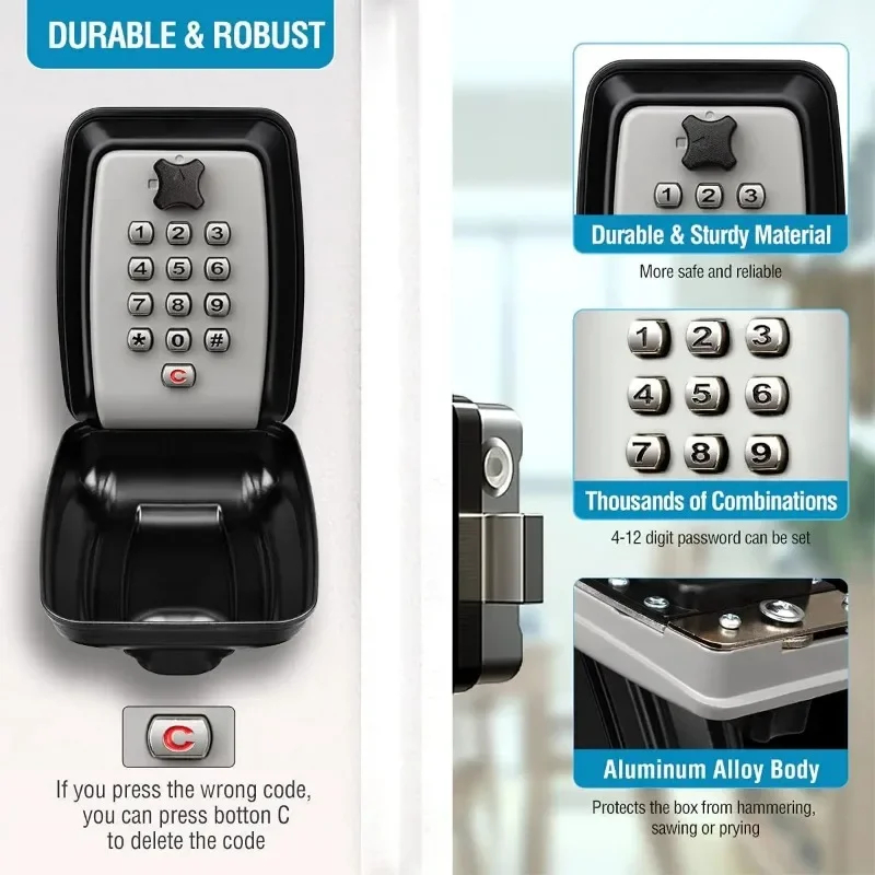 Passwort-Schlüsselkasten, wass – Home Security Key Box Bewertung und Preis
