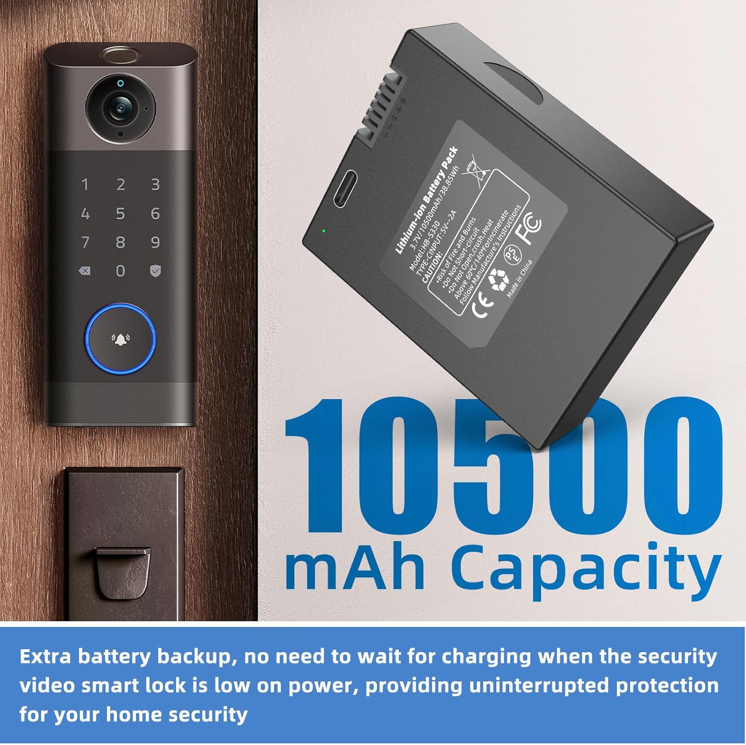 Eufy 10500 mAh Sicherheits-Akk – Home Security Eufy Bewertung und Preis
