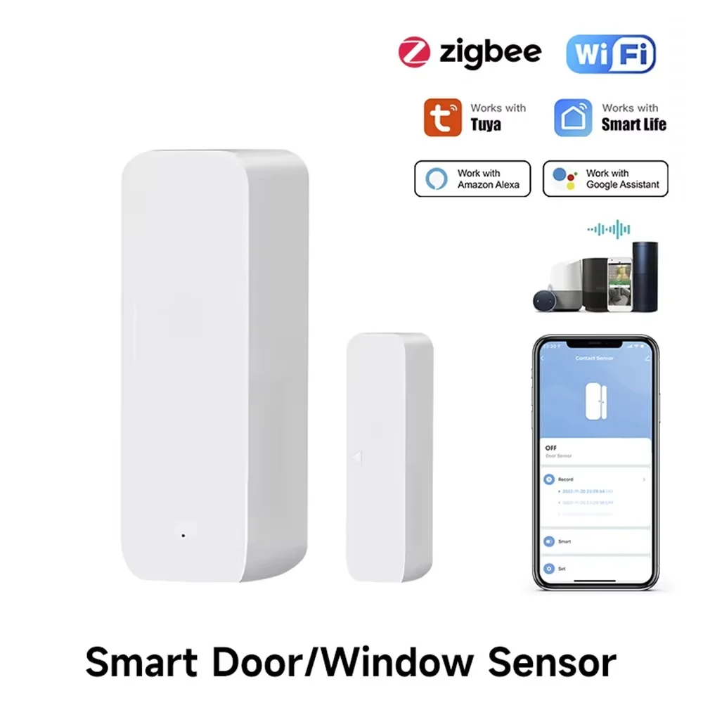 Tuya Zigbee/WiFi Magnetische T – Window Alarm Sensor Bewertung und Preis