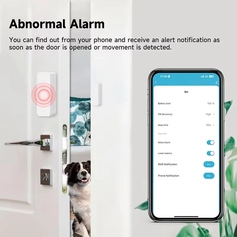 Tuya Zigbee/WiFi Magnetische T – Window Alarm Sensor Bewertung und Preis