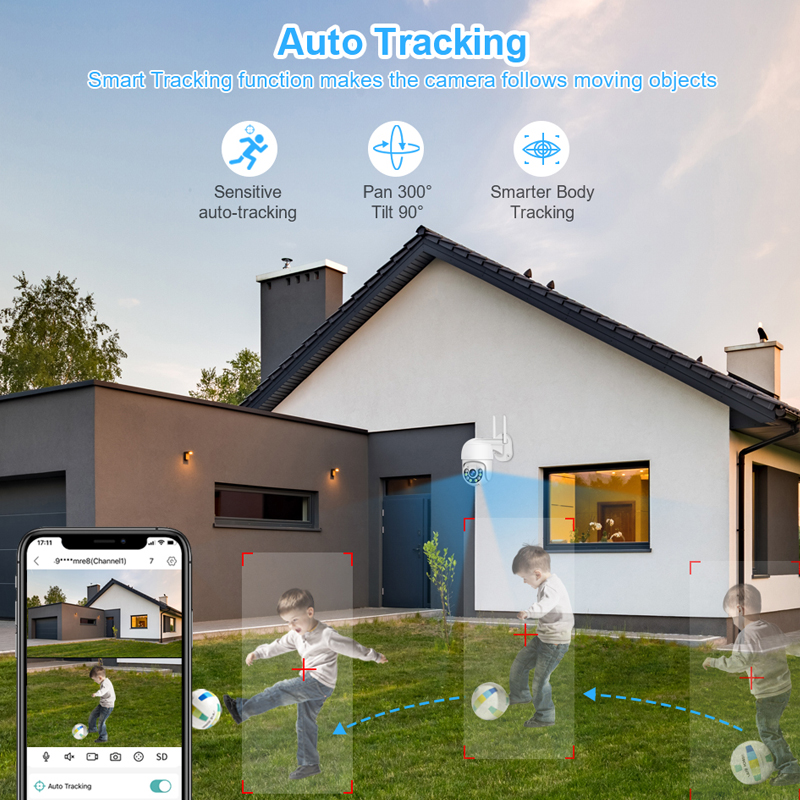 Smar 3MP Kabelloses CCTV-Siche – Home Security And Camera Systems Bewertung und Preis