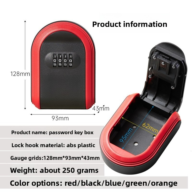 Kunststoff-Schlüsselkasten mit – Home Security Key Box Bewertung und Preis